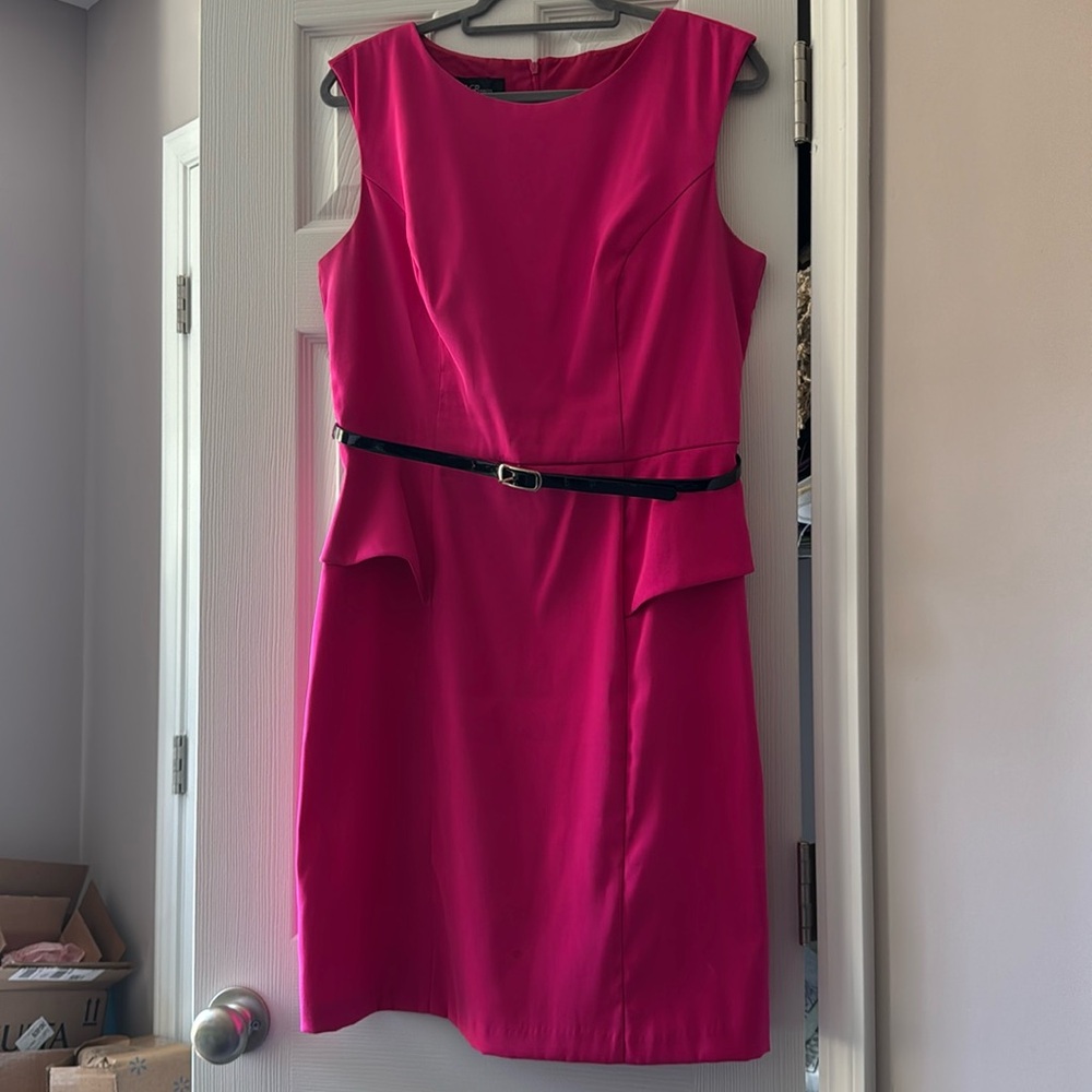 Fuchsia AGB dress. Size 14